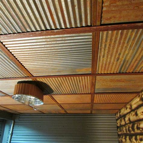 rustic corrugated metal sheets